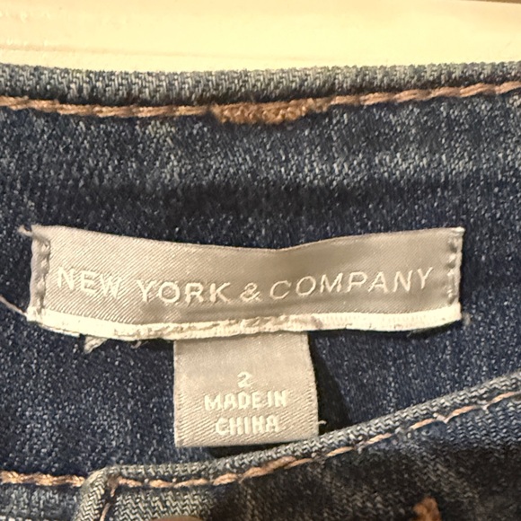 Slim Fit Women’s Medium Blue Stretch Jeans - Picture 3 of 9